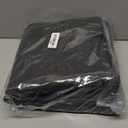 Football Rug for Bedroom,3'x5' Football Field Rugs with Non-Slip Backing,Sports Area Rug for Living Room and Game Room Decor (Black)