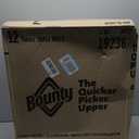 Bounty Quick-Size Paper Towels, White, 12 Family Triple = 40 Regular Rolls
