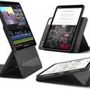 ESR for iPad Pro 11 Inch Case (M4) 2024 5th Gen, Rotating Case with Removable Magnetic Cover, Adjustable Portrait/Landscape Stand with Raised Screen View, 9 Standing Angles, Shift Series, Black
