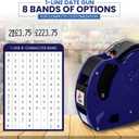 Perco Lite 1 Line Price Gun with Price-Marking Labels Kit Includes 5,000 Blank White Labels, 1 Gun Clip, 2 Ink Rollers 1 Ink Roll & Labels Preloaded Ideal for Retail Pricing, Inventory, and More