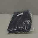 Womens Relaxed Fit Casual High Waist Pocketed Denim Shorts (Small, Navy)