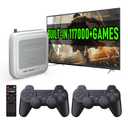 Super Console X Pro Retro Game Console with 117000+ Games,TV & Game System in 1 Video Game Console, 4K TV HD/AV Output,Compatible with 63+ Emulators,with 2 Wireless Game Controllers