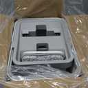 JOYMOOP Mop and Set with Wringer, Flat Mops for Floor Cleaning, Wall Mop Cleaner with Long Handle, Hardwood Floor Mop with 4 Microfiber Pads