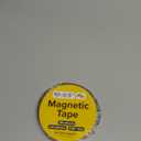 Super Sticky Magnetic Tape (10 feet x 1/2 inch) - Stong Magnet Strip with Adhesive Backing for DIY & Crafts - Easy to Cut and Mount on Fridges, Whiteboards & More