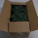 Christmas Garland 9ft with 50 Led, 320 Tips Prelit Fraser Fir Xmas Garland with 50 LED Lights, Lush and Classics Green Style for Indoor Outdoor Home Decoration (Brief-classic_battery)