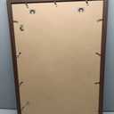 20x30 Picture Frame, Walnut Woodgrain Poster Frame, Wall Mount