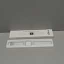 Blingbrione Clear Band Compatible Apple Watch Women 38mm 40mm 41mm 42mm 44mm 45mm 46mm Men,Transparent Jelly Soprt Strap with Cover Case Protector for iWatch Series 11 10 9 8 7 6 5 4 3 2 1 SE Blue Pink White Fluorescent Green (Clear)