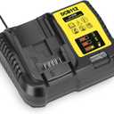 JYJZPB DCB112 Battery Charger Compatible for 20V Battery DCB206 DCB204 DCB230 DCB240 DCB120 DCB126 DCB612 DCB609 DCB606 Replacement for Battery Charger 12V&20V 3.0A DCB101 DCB105 DCB115 DCB107
