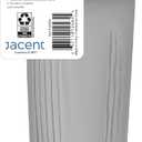 Jacent Protein Shaker Bottle, 24 oz, Leak-Proof Lid, BPA Free, Dishwasher Safe, Freezer Safe, Gray