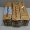 Metal Arch Backdrop Stand, Set of 3 (6/6.6/7.2 ft) Wedding Arched Frame with 12 Ground Nails, Stable Arched Background Stand for Wedding, Baby Shower, Birthday Party, Photography, Gold