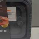 3Pcs Long-Lasting Stainless Steel Food Storage Containers with Glass Lids, 78 fl oz / 44 fl oz / 22 fl oz, Proven Airtight Leak Proof Versatile Meal Prep Bento Box for Picnics