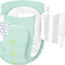 Medline FitRight Stretch Extra Adult Diapers, Disposable Incontinence Briefs with Tabs, Moderate Absorbency, Large / X-Large, 51"-70", 4 packs of 20 (80 total)