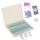 Misoterm Microscope Slides with Specimens for Kids, Prepared Microscope Slides for Kids Microbiology, Prepared Microscope Slides for Adults 120 Tablets