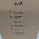 LEVOIT Air Purifier for Home Allergies Pet Hair in Bedroom, Covers Up to 1073 ft by 56W High Torque Motor, AHAM VERIFIDE, 3-in-1 Filter with HEPA Sleep Mode, Remove Dust Smoke Odor, Core300-P, White