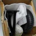 Heavy Duty Gate Wheel, 8 Inch Fence Gate Wheels for Wooden Gate and Metal Tube Gate Spring Loaded 600 LBS Capacity Gate Caster Wheel Black