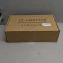 Set of 24 Waterproof Outdoor Flameless Candles, LED Candles with 4 Remote and Timer,(H 4" 5" 6" x D 2.2"),for Christmas,Halloween,Wedding,Festival