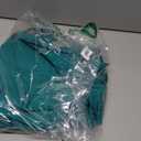 ZESICA Women's 2025 Summer Boho Button Midi Dresses Casual V Neck Flutter Sleeve Belted Long Dresses with Pockets, Dark Green, Large