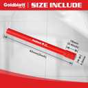 Goldblatt 10PCS 1/4" Diamond Drill Bits, 6mm Diamond Hole Saw Kit for Porcelain Tile Ceramic Concrete Granite Marble Hard Materials (not for Wood)