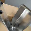 Stainless Steel Sifting Cat Litter Box for Clumping Clay (19.5" L x 13.6" W x 8" H)