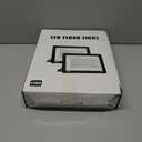 200W LED Flood Light Outdoor, LED Work Light,Floodlight Fixture with Plug in IP66 Waterproof, 6500K 2Pack Security Light for Yard Garden Stadium Garage Playground