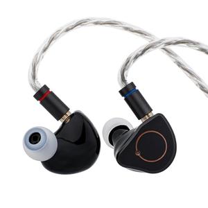 Linsoul SIMGOT SuperMix 4 1DD+1BA+1Planar+1PZT Hybrid Drivers Earphones, HiFi in Ear Monitor IEM, Wired Gaming Earbuds with OFC Silver-Plated Cable for Musician Audiophile