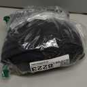 Juexica 1 Pack 70" x 30" Sauna Blanket Insert Towel Cotton Soft Waffle Comfortable Absorbent Towel for Infrared Sauna Blankets Spa, Soft Reusable and Machine Washable (Black)