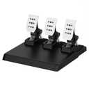 DOYO Racing Wheel Pedals, PC Gaming Steering Wheel Pedal Set, Swappable Springs, Adjustable, Durable, Compatible with PC Win11/Win10/Win7