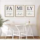 Heiple Family Wall Decor 11"x14" Framed Wooden Wall Sign for Home Decor Farmhouse Vintage Rustic Living Room Minimalist Family Wall Art (Brown, 11x14)