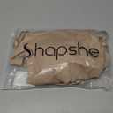 SHAPSHE Backless Shapewear Strapless Deep U Plunge Bodysuit for Women Built In Bra Tummy Control Low Back Body Shaper (Beige, M)