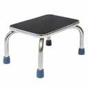 BodyMed Heavy-Duty Foot Step Stool with Non-Slip Rubber Platform for Seniors & Adults – Holds up to 300lbs, 9 ½ in. Step Up, 18”L x 11.5”W x 9.5”H