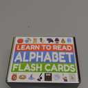 THE BAMBINO TREE Alphabet Flash Cards - Thick ABC Flash Cards for Kids Ages 3-6 - Lowercase & Uppercase Letter Recognition Learning Game