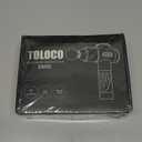 TOLOCO Massage Gun, Deep Tissue Back Massage for Athletes for Pain Relief, Percussion Massager with 10 Massage Heads & Silent Brushless Motor, Valentine's Day Gifts for Him, Her, Black