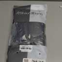 Men's Washable Incontinence Boxer Briefs, Cotton Incontinence Underwear with Fly, Reusable Leakproof Underwear for Men, Front & Rear Protection 120ml Absorbency (4 Pack, M, Black/Blue)