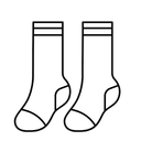 Zodaca 6 Pairs Glitter Crew Socks Assorted Color