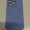 ESR for iPhone 15 Pro Case with MagSafe, Supports Magnetic Charging, Slim Liquid Silicone Case, Shock Absorbing, Screen and Camera Protection, Cloud Series, Dark Blue