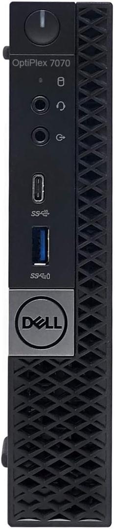 Dell Optiplex 7070 MFF Micro Form Factor Desktop 9th Gen Intel Core i7-9700T 8-Cores Processor, 16GB DDR4 RAM, 512GB SSD, Intel UHD Graphics 630, Windows 11 Pro 