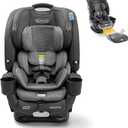 Graco® 4Ever® DLX Grad 5-in-1 Car Seat, Harrison – Infant, Toddler, Booster, Convertible Car Seat, Features Slim Fit and Removable Seat Belt Trainer, EXP: 02/12/2036