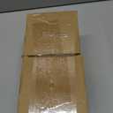 Irenare 2 Pack Glass Jars with Bamboo Lids Bathroom Canisters Apothecary Jars Set Cotton Ball Holder Bathroom Containers Cotton Dispenser Bathroom Storage Organization for Bathroom Farmhouse Favors