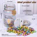 Christian Gift Bible Verse Jar with LED Light  92 Inspirational Scriptures for Women, Faith & Prayer Keepsake, Read Me When Notes, Christmas & Family Encouragement Gift