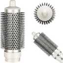 Long Curling Iron Conical Barrels Attachment for Shark FlexStyle Accessories, Hollow Honeycomb Metal Barrel for Faster Heat Airflowg, 0.78-1.4Inch Auto-Wrap Curlers for Wavy, Curly & Coily Hair