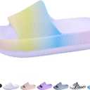 Youecci Cloud Slides for KidsShower Slippers Bathroom Pool SandalsBoys Girls Comfy Thick Sole SlippersSummer Non-Slip Beach Shoes, Size 35
