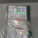 100 PCS Holographic Mylar Bags 5" x 7" Resealable Smell Proof Bags Holographic Rainbow Color Foil Pouch Zip Bag for Party Favor Food Storage, Coffee Beans, Candy & Jewelry Packaging