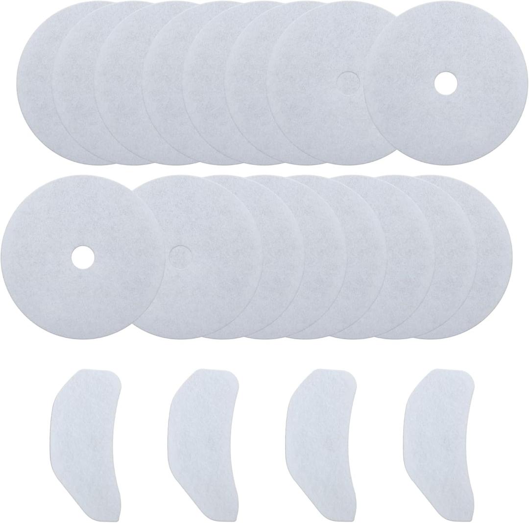 20-Piece Cloth Dryer Lint Traps Set Replacement Compatible with Sonya, Panda, Magic Chef, Avant Includes 16 Exhaust Trap & 4 Intake Traps