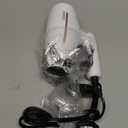 Conair Double Ceramic Travel Dryer with Concentrator & Folding Handle, 1875W Travel Blow Dryer with Smart Voltage Technology, Ionic Conditioning Fights Frizz, 3 Heat & 2 Speed Settings, White