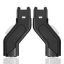 UTNVBTR Upper Adapter Accessories Compatible with UPPAbaby Vista, Vista V2, and Vista V3 Strollers Secure Fit for Bassinet, Toddler Seat, Aria, Mesa V2, or Mesa Max Infant Car Seats 1 Set