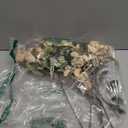 Waipfaru 10pcs Fake Silk Pompon Mum Artificial Flowers, Bulk Faux Mini Chrysanthemums, for Centerpieces Wedding Fillers Champagne Arrangements Boho Decor, No vase, Beige