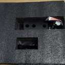 Kingfun Adjustable Trailer Hitch - Fits 2 Inch Receiver, Tri-Ball (1-7/8" X 2" X 2-5/16") 6-Inch Rise/Drop Hitch, 12500 Lbs Gtw Heavy Duty Aluminum Truck Tow Hitch with Anti-Theft Pins (Black)