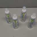 Dr. Brown's Natural Flow Anti-Colic Options+ Narrow Baby Bottle, 8 oz/250 mL, with Level 1 Slow Flow Nipples, 0m+, 4 Pack