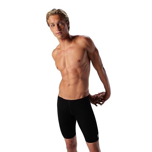 Speedo Men's Swimsuit Jammer Endurance+ Solid USA Adult, 32