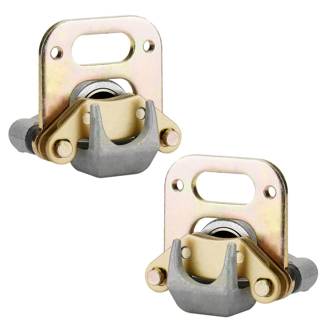 Front Brake Calipers & Pads Fit for Polaris Sportsman 400 500 1993 1994 1995 1996 1997 1998, Magnum 425 1995-1998, Big Boss 350 400 500 93-99, Xplorer 400 500 for 1910309 1910310 1910059-2 Pc